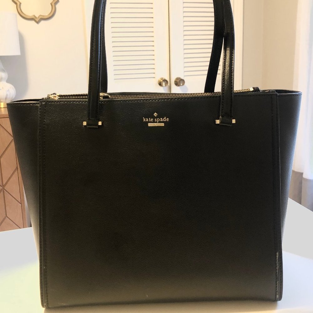 Kate Spade Black Leather Purse